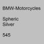 Preview: BMW-Motorcycles, Spheric Silver, 545.